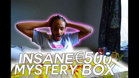 Insane 500 Ebay Mystery Box Hypebeastdesigner Items Youtube