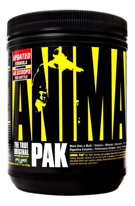 Animal Pak Polvo Universal Nutrition Multivitaminico Cuotas Sin Interés