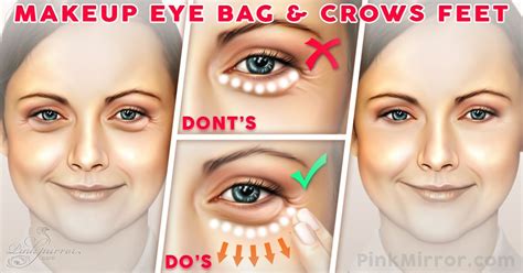 How To Use Makeup To Hide Bags Under Eyes Tutorial Pics
