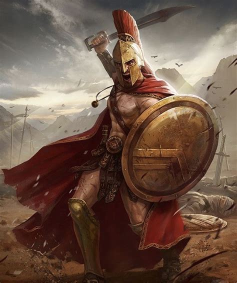 Greek Spartan Fantasy Art Counterstrikesourcetutorial