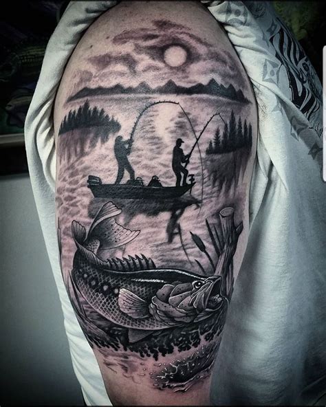 Fishing Sleeve Tattoo