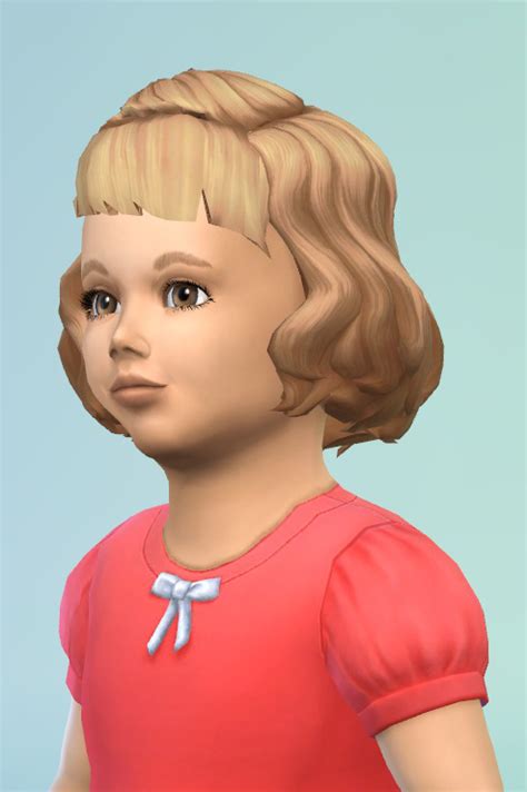 Birksches Sims Blog Vintage Toddler Hair ~ Sims 4 Hairs