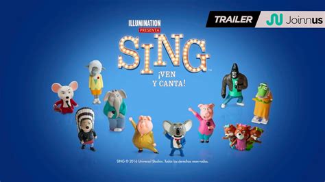 Sing ¡ven Y Canta Trailer Oficial Doblado Youtube