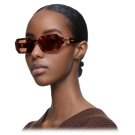 swarovski swarovski octagon sunglasses black sunglasses swarovski eyewear avvenice