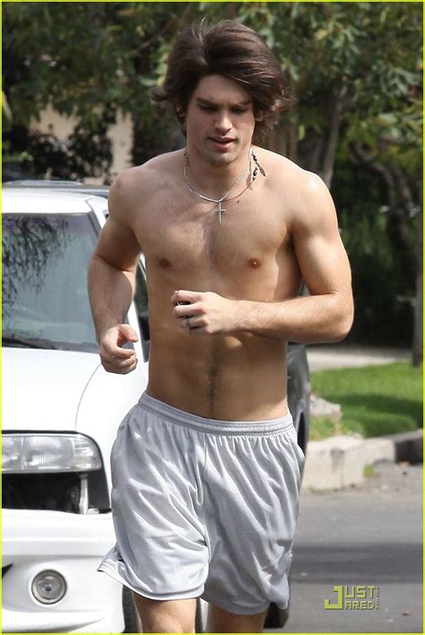 Miley Cyrus Goes Justin Gaston Shirtless Jogging Photo