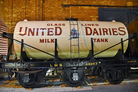 United Dairies Milk Tank Seen At The Nrm The Original Whisky