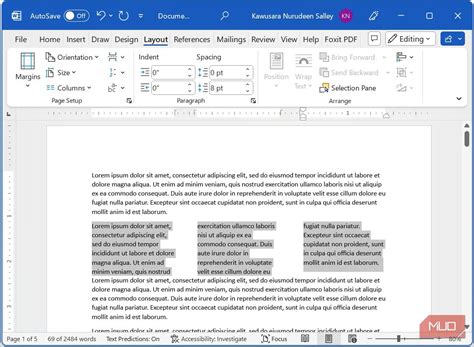 How To Create Columns In Microsoft Word