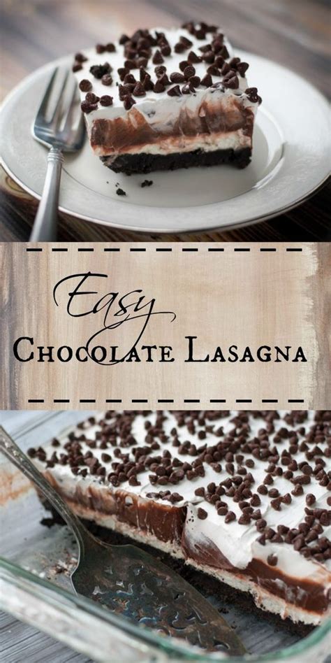 There are three things about it that really make it the best (and the easiest). Chocolate Lasagna - Whole30 Dessert Recipes