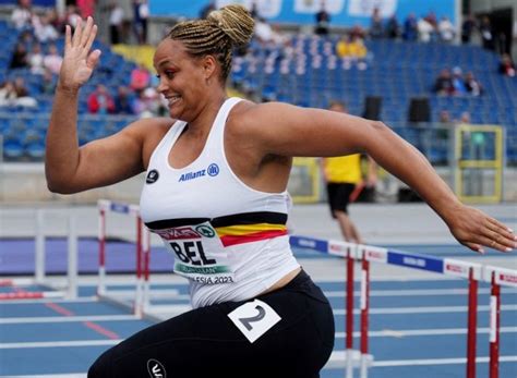 watch shot putter s unique hurdle run at european champs