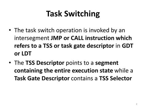 Ppt Task Switching Powerpoint Presentation Free Download Id4573902