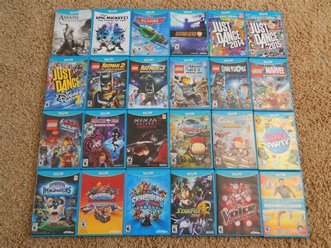 Nintendo Wii U Games You Choose From Large Selection 795 Each Ebay
