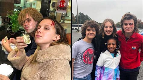 All The Behind The Scenes Photos From Stranger Things 3 Popbuzz