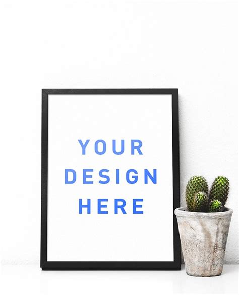 Free mockups and design tools. MCS 18x24 Inch Trendsetter Poster Frame | Ideias, Free, Mockup