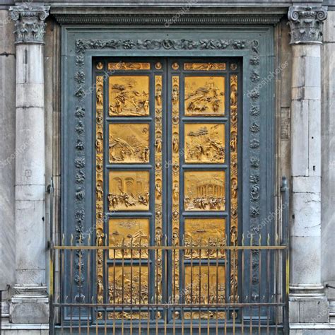 Ghiberti Paradise Baptistery Bronze Door Duomo Cathedral Florence Italy