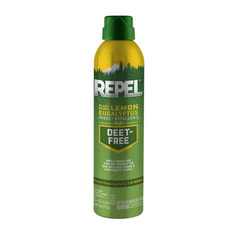 Repel Plant Based Lemon Eucalyptus Insect Repellent