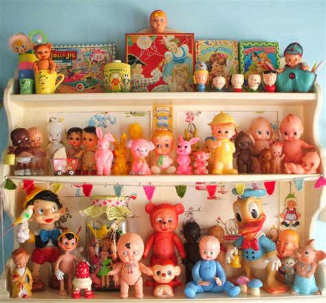 I Love Vintage Toys Vintage Kitsch Vintage Dolls Rubber Doll Kewpie