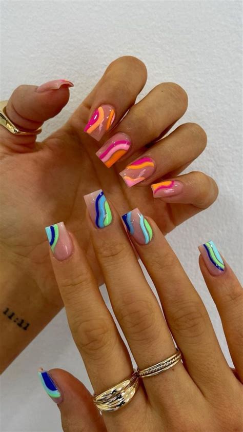65 Colored Acrylic Coffin Nails For Summer And Fall 2021 Page 63 Of