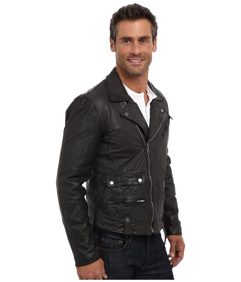 Best sellers in men's outerwear jackets & coats. Lucky brand Titan Leather Moto Jacket in Black for Men | Lyst