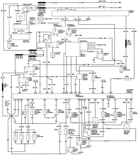 Diagram Ford Ranger V6 Wiring Diagram 1985 Mydiagramonline