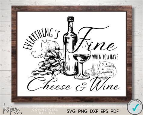Charcuterie Board Svg Cutting Board Svg Wine Svg Wine Etsy