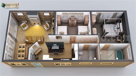 Cgmeetup Small Home Design 3d Floor Plan By Yantarm Architectural