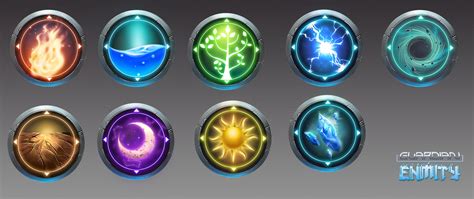 Element Icons By Toorugenshin On Deviantart