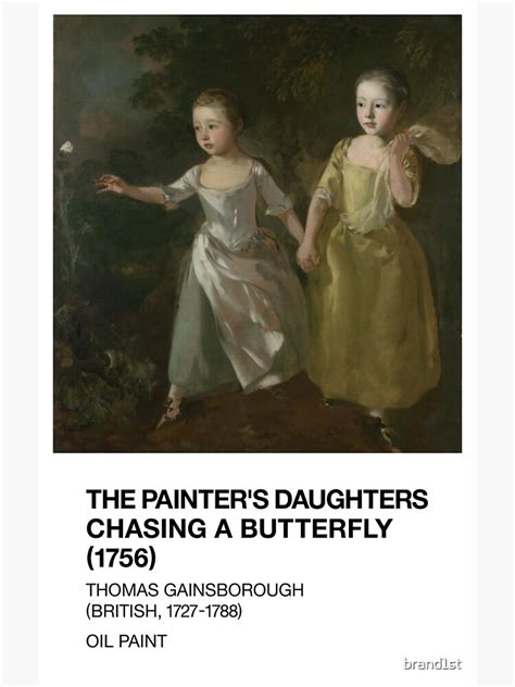 Thomas Gainsborough The Painters Daughters Chasing A Butterfly