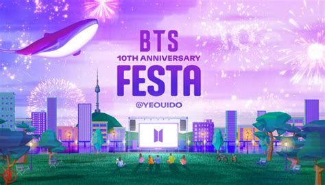 Be A Part Of The Bts Festa 2023 Tenth Anniversary Celebration Occasions