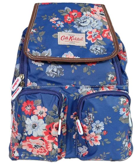 Cath Kidston Vintage Floral Print Blue Backpack Buy Cath Kidston