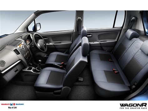 The maruti suzuki wagon r 2019 has been key accessories: Maruti New Wagon R Front & Rear Seats