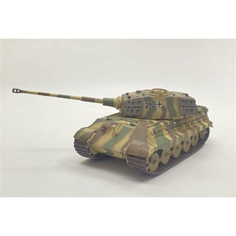 模王KINGTIGER 虎王 二戰德軍重型坦克 比例1 72 成品坦克 36295 蝦皮購物
