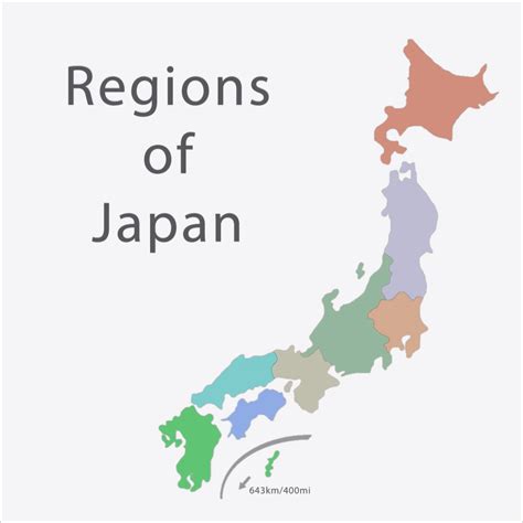 Regions Of Japan Map My Maps