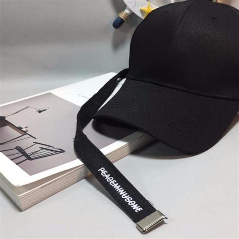 Instock Unisex Cap Long Strap Cap Peaceminusone Cap Baseball