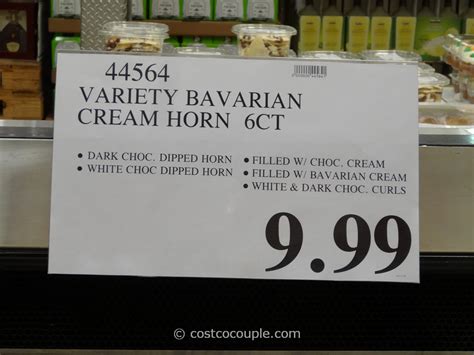 Kirkland Signature Bavarian Cream Horn