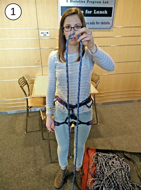 How To Tie Into A Climbing Harness 7 Steps Instructables