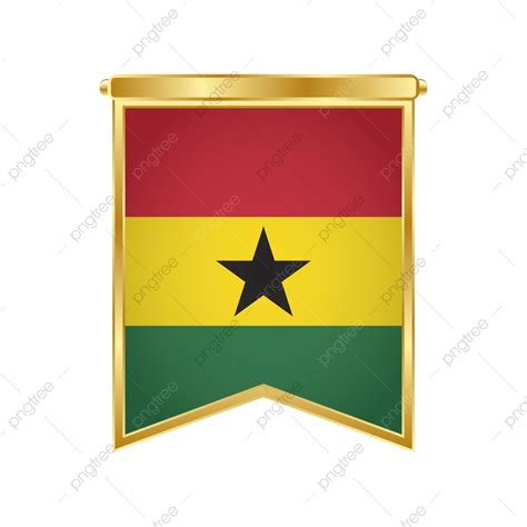 Ghana Flag Clipart Vector Ghana Flag Vector Design Png Ghana Ghana