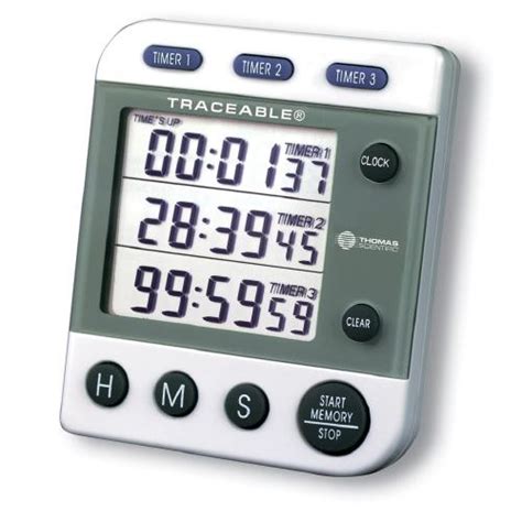 Traceable® 3 Channel Jumbo Timer Thomas Laboratory Timers