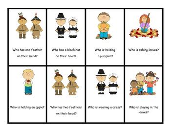Worksheets for teaching english to kids. Thanksgiving Theme Pre-K WH questions by kim sutherland | TpT