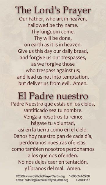 Pin By Sofía On Church Our Father Prayer Prayer For Fathers