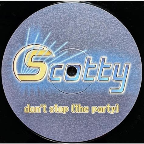 Dont Stop The Party Scotty Hard Trance Vinly Plak Fiyatı