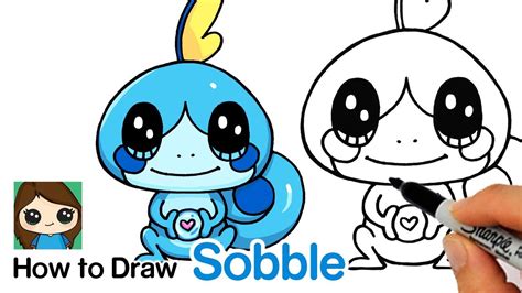 Sobble Coloring Page