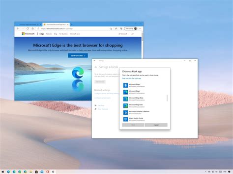 How To Set Up Microsoft Edge Chromium In Kiosk Mode On Windows