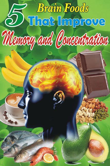 Exercise can help with focus and concentration and memory but it can take a bit before you notice a difference. 5 Brain Foods that Improve Memory and Concentration ...