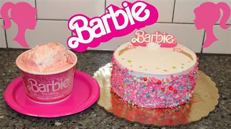 Cold Stone Creamery Barbie All That Glitters Is Pink Best Cake Ever Review Youtube