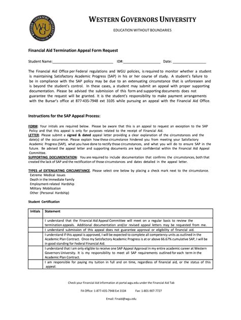 Approved Sap Appeal Letter Example Fill Online Printable Fillable