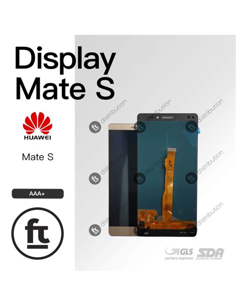 huawei display mate s crr l09 pari originale no frame gold touch screen schermo