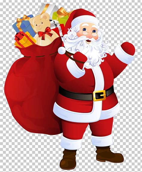 Santa Claus Png Clipart 3d Rendering Christmas Christmas Decoration