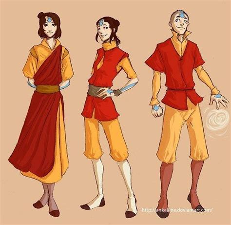 Aangs Grandchildren Grown Up Avatar Avatar Aang Korra