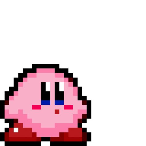 Safe Artist Bonmv Kirby Kirby Fictional Species Puffball Kirby Semi Anthro