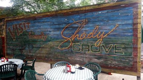 Shady Grove Sign Picture Of Shady Grove Austin Tripadvisor